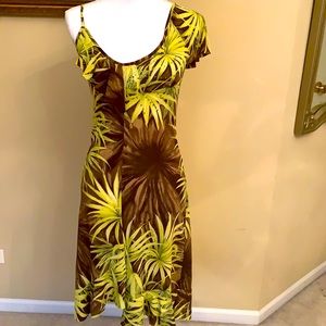 Happy asymmetrical summer dress